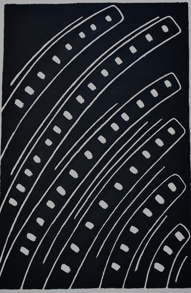 DotsOnCurvesOnBlack60x40-2017